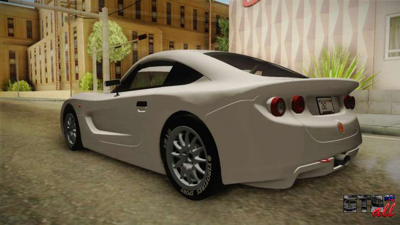 Ginetta G40 для GTA San Andreas задняя часть