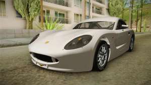 Ginetta G40 для GTA San Andreas передняя часть