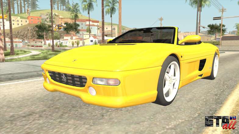 Ferrari F355 Spider для GTA San Andreas вид спереди