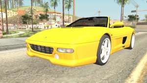 Ferrari F355 Spider для GTA San Andreas вид спереди