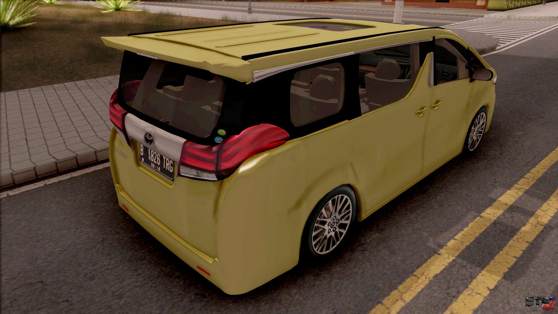 Toyota alphard для gta 5 фото 17