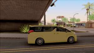 Toyota Alphard 2.5 G 2015 для GTA San Andreas экстерьер