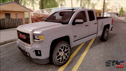 GMC Sierra 2014 для GTA San Andreas вид спереди