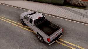 GMC Sierra 2014 для GTA San Andreas вид сверху