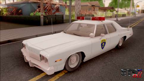 Dodge Monaco Montana Highway Patrol v2 для GTA San Andreas вид спереди