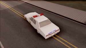 Dodge Monaco Montana Highway Patrol v2 для GTA San Andreas вид сверху