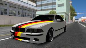 BMW E39 для GTA San Andreas вид спереди