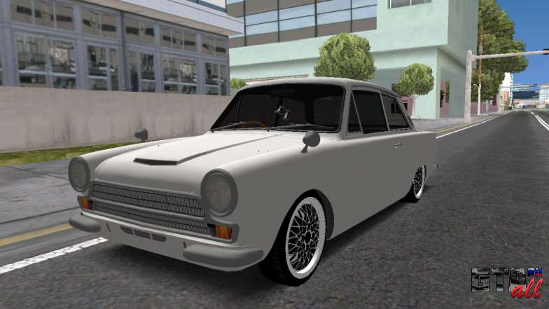 Lotus Cortina для GTA San Andreas вид спереди