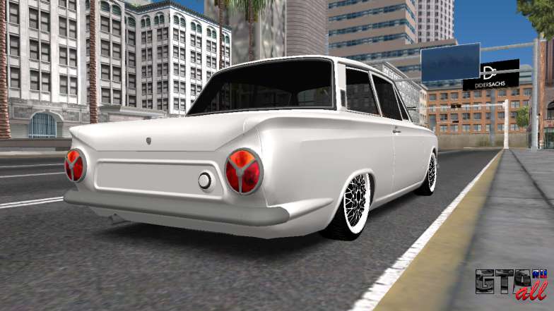 Lotus Cortina для GTA San Andreas вид сзади