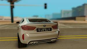 BMW X6M для GTA San Andreas задняя часть