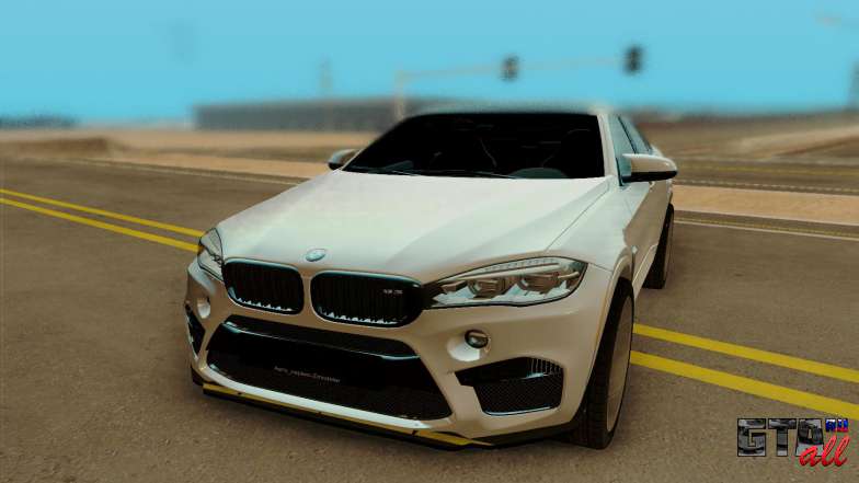 BMW X6M для GTA San Andreas передняя часть