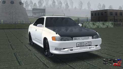 Toyota Mark II для GTA San Andreas вид спереди