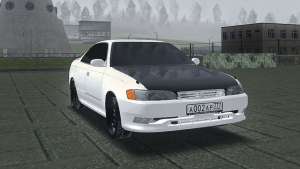 Toyota Mark II для GTA San Andreas вид спереди