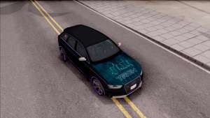 Audi RS4 Avant Edition Tron Legacy для GTA San Andreas общий вид