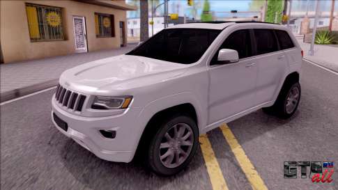 Jeep Grand Cherokee 2017 для GTA San Andreas вид спереди