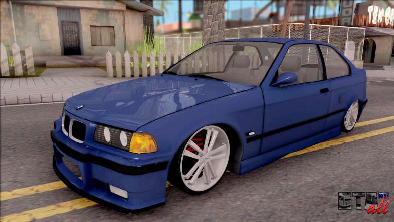 BMW M3 E36 Compact для GTA San Andreas вид спереди