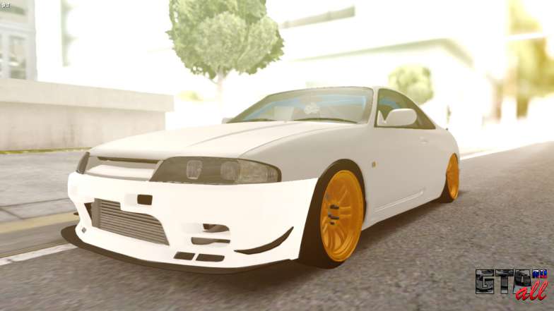 Nissan R33 Drift для GTA San Andreas вид спереди