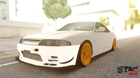 Nissan R33 Drift для GTA San Andreas вид спереди