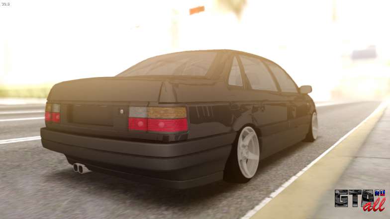 Volkswagen Passat Stanceworks для GTA San Andreas вид сзади