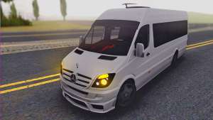 Mercedes-Benz Sprinter v3 для GTA San Andreas вид спереди