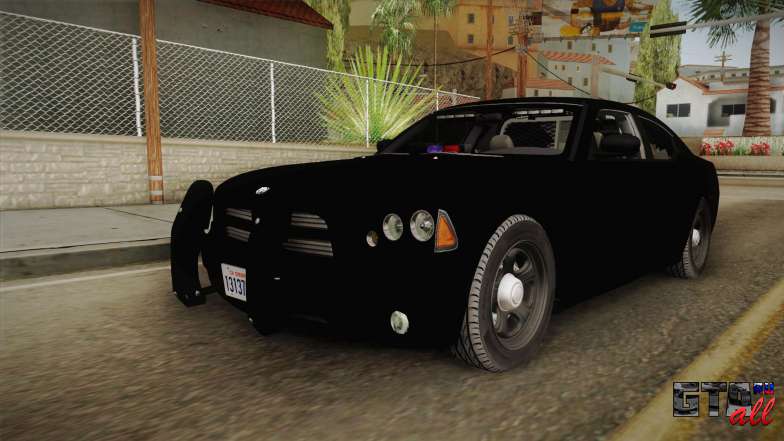 Dodge Charger 2010 Police для GTA San Andreas вид спереди