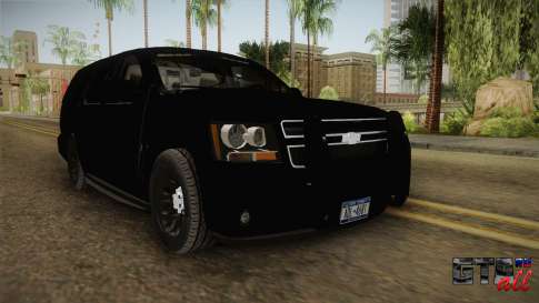 Chevrolet Tahoe 2013 Police для GTA San Andreas вид спереди