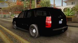 Chevrolet Tahoe 2013 Police для GTA San Andreas задняя часть