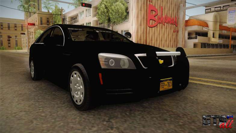 Chevrolet Caprice Police для GTA San Andreas вид спереди