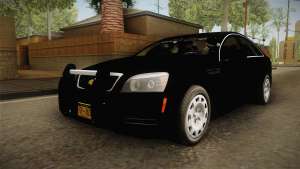 Chevrolet Caprice Police для GTA San Andreas передняя часть