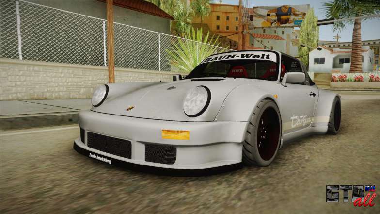 Porsche 911 RWB Terror 1982 для GTA San Andreas вид спереди