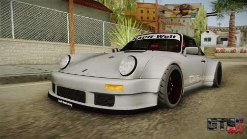 Porsche 911 RWB Terror 1982 для GTA San Andreas вид спереди