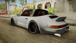 Porsche 911 RWB Terror 1982 для GTA San Andreas вид сзади