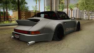 Porsche 911 RWB Terror 1982 для GTA San Andreas задняя часть