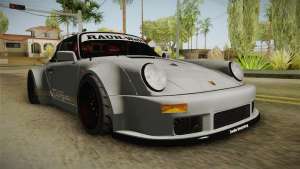 Porsche 911 RWB Terror 1982 для GTA San Andreas передняя часть