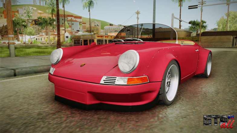 Porsche 911 RWB Speedster 1984 для GTA San Andreas вид спереди