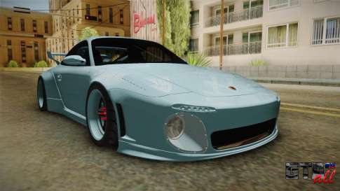 Porsche 997 Old &amp; New 2008 для GTA San Andreas вид спереди