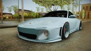 Porsche 997 Old &amp; New 2008 для GTA San Andreas передняя часть