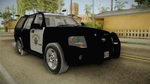 Ford Expedition CHP для GTA San Andreas передняя часть