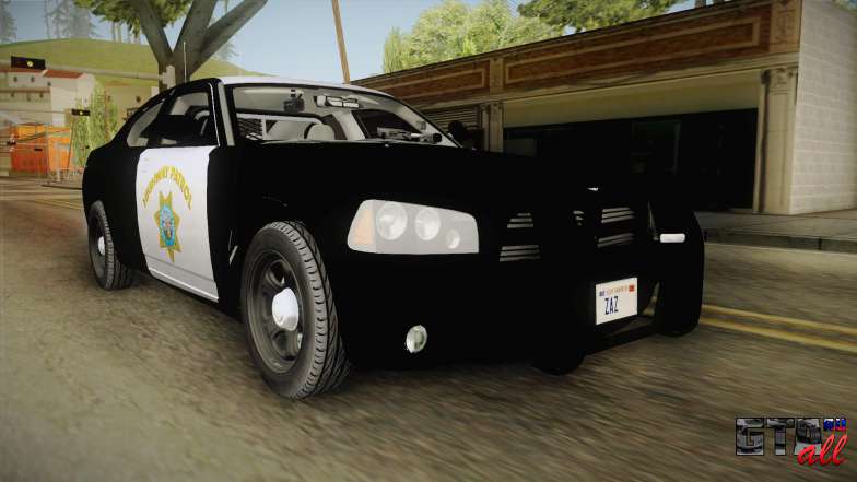 Dodge Charger CHP 2010 для GTA San Andreas вид спереди