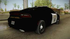 Dodge Charger CHP 2015 для GTA San Andreas задняя часть