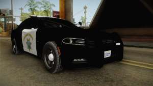 Dodge Charger CHP 2015 для GTA San Andreas передняя часть