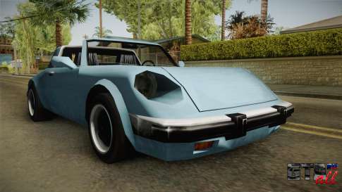 Comet Targa для GTA San Andreas вид спереди