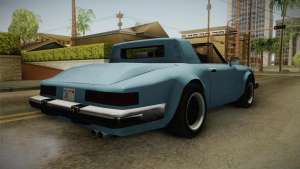 Comet Targa для GTA San Andreas задняя часть