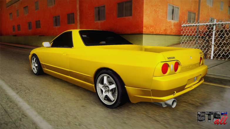 Nissan Skyline R32 Pickup для GTA San Andreas вид сзади