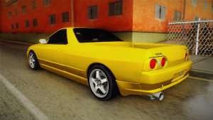 Nissan Skyline R32 Pickup для GTA San Andreas вид сзади