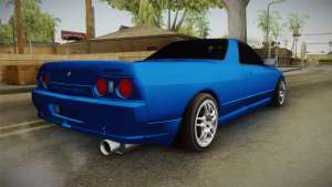 Nissan Skyline R32 Pickup для GTA San Andreas вид сзади