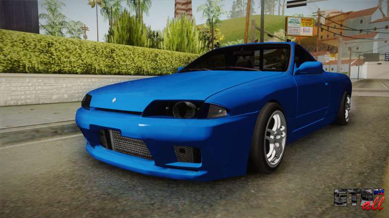 Nissan Skyline R32 Pickup для GTA San Andreas передняя часть