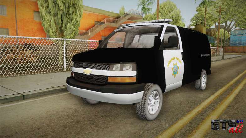 Chevrolet Express CHp для GTA San Andreas вид спереди