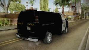 Chevrolet Express CHp для GTA San Andreas задняя часть