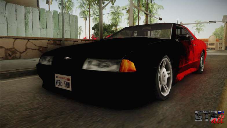 New Elegy Paintjob v1 для GTA San Andreas вид спереди